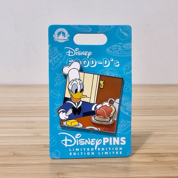 Disney Donald Duck Pin – Three for Breakfast – Food-D's – Limited Edition - Picture 1 of 1